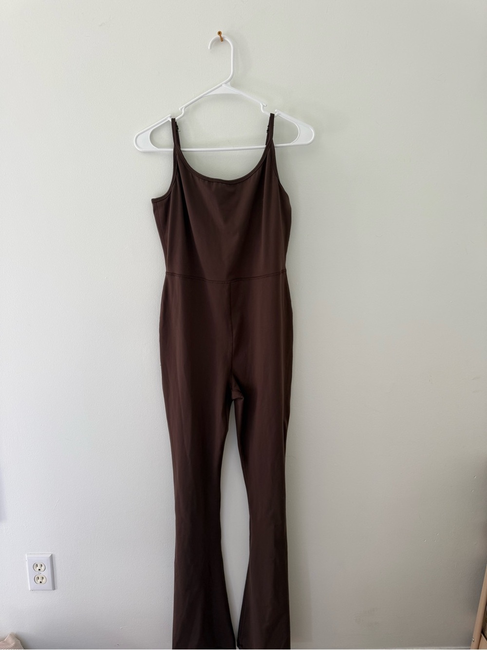 Yogalicious Brown Luxe Scarlett Jumpsuit Size Large